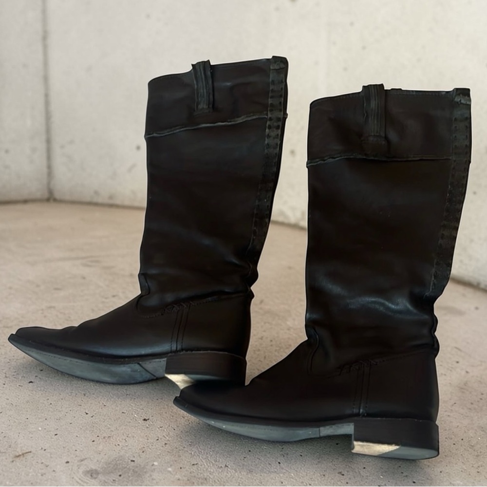 Frye Shirley Artisan Knee High Black Boots. Size 7.5. Comes With Box and Tags. - Picture 7 of 12